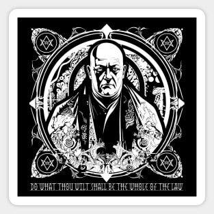 Aleister Crowley - Do what thou wilt Magnet